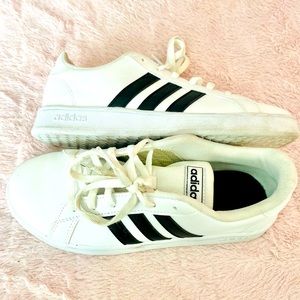Adidas Black and White Sneakers